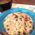 ここっこ★'s cooksnap of when they made 味覇で作る我が家のパラパラチャーハン.