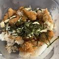 なごり's cooksnap of when they made 冷凍唐揚げリメイク♪甘辛丼.