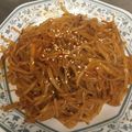 YTSマミー's cooksnap of when they made ピリ辛で旨ッ！糸こんともやしの韓国炒め☆.