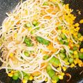 ピンキーsaya's cooksnap of when they made ☆彩り◎もやしのすりごまサラダ☆.