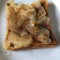 ぬーまいと0523's cooksnap of when they made アップルシナモン☆蜂蜜トースト.