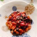 umi☆neco's cooksnap of when they made アマランサスの葉・納豆.