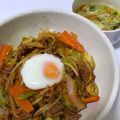 サクラレイ's cooksnap of when they made 簡単！ピリ辛スタミナ丼♪.