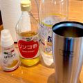 oliveeecup's cooksnap of when they made ダイエットにオススメ♪りんご酢ソーダ.
