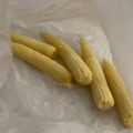 海老ふりゃ〜's cooksnap of when they made ヤングコーンの皮ごとレンジ蒸し.