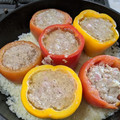 理恵蔵's cooksnap of when they made ★STAUBでトマトファルシ★.