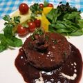 辰夫女子's cooksnap of when they made ハンバーグ赤ワインソース.