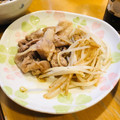もみたん☆'s cooksnap of when they made 困った時のもやしと豚肉の炒め物.