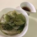 papikun's cooksnap of when they made レタスの湯引き 中華風しょうゆダレ.