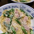 にゃママ's cooksnap of when they made 生クリーム不要！具たっぷりクリームパスタ.