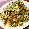 けんけんち's cooksnap of when they made めんつゆで！ゴーヤチャンプルー.
