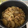 クックSGOKMQ☆'s cooksnap of when they made やっつけ大根と鶏ムネの煮物.