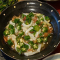 アケミん's cooksnap of when they made 簡単おつまみ♪おくらとイカの和え物.