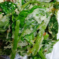 ckeさん's cooksnap of when they made つるむらさきの天ぷら.