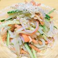 エミリオコビ's cooksnap of when they made もやしとハムの中華サラダ.