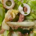 ららみん☆'s cooksnap of when they made ♪キャベツとツナとちくわの和え物♪.
