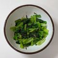 tinico's cooksnap of when they made 小松菜の塩昆布ナムル.