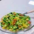 kurokaiya's cooksnap of when they made キウイとアボカドの塩麹サラダ.