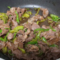 hirokky56's cooksnap of when they made 簡単牛肉とピーマンのオイスターソース炒め.