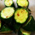 DAiKEI0503's cooksnap of when they made 【糖質オフ】胡瓜の簡単漬物.