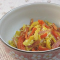umemodoki's cooksnap of when they made にんじんとじゃこの卵炒め.