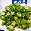 しまあか's cooksnap of when they made 柚子胡椒オクラ.