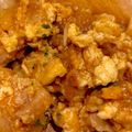 クータン's cooksnap of when they made 親子丼リメイク　BBQソース風.