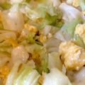 ちぃぱっぱ0330's cooksnap of when they made きゃべつとたまごの中華炒め.