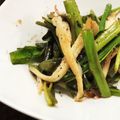 南風♡'s cooksnap of when they made 簡単！空芯菜とエリンギのにんにく炒め.