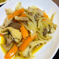 だっちん36's cooksnap of when they made 舞茸とパプリカのバタぽん炒め.