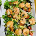 いちごクック's cooksnap of when they made アボカドと海老のチーズドレサラダ☆.