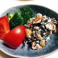 あんまかろん☆'s cooksnap of when they made ひじき煮リメイク♪絶品白和え風.
