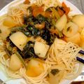 すけらっちょ's cooksnap of when they made 簡単！トマトの冷製パスタ.