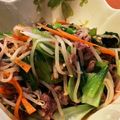 jununu's cooksnap of when they made 牛肉の中華野菜炒め.
