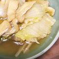 そらてんママ's cooksnap of when they made 白菜と油揚げの炊いたん♪.