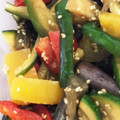 ドラミＳＰ's cooksnap of when they made ささみとなすときゅうりの香味だれ和え.