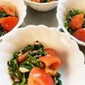 uu_chan232's cooksnap of when they made ほうれん草✿トマト✿ツナのサラダ.