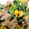 まな板のおと's cooksnap of when they made 豚たまほうれん草のオイスターソース炒め♪.