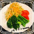 ♪キッチンmama's cooksnap of when they made ミックス千切りサラダ.