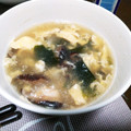 4double5's cooksnap of when they made 【 ワカメとかき玉の中華スープ♪ 】.
