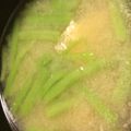 黒めんぼう's cooksnap of when they made 山菜みずの味噌汁.