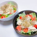 tachutachu's cooksnap of when they made 満足感◎豆腐とカリカリしらすの和風サラダ.