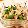 ダッフィーニーうに's cooksnap of when they made 簡単美味♪いんげんと玉ねぎのごま和え.