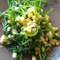 ナヲミンミン's cooksnap of when they made 簡単5分☆ほうれん草とコーンのバター炒め.