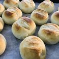 Ｍarina's cooksnap of when they made 中力粉でお手軽。ふわふわミルクパン。.