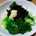 クック漣ちゃん's cooksnap of when they made 超簡単！茹でるだけ！もやしわかめサラダ.