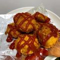 ちゃんすー９９'s cooksnap of when they made 簡単♪ベーコンチーズはんぺんフライ.