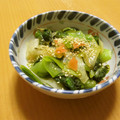 もんしゅしゅ's cooksnap of when they made 青梗菜のナムル～レンジで簡単～.