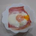 ☆★☆mint☆★☆'s cooksnap of when they made レンジで簡単！ 卵ベーコン.