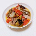 まあまま☆0403's cooksnap of when they made 醤油麹で夏野菜のすき煮風.